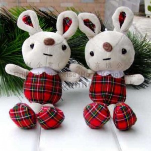 17cm 法國格仔兔掛飾公仔